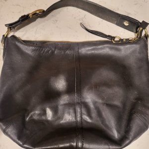 Coach leather handbag #11839